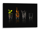 Cuatro elementos naturales - Jose Maria Frutos | Cuadro decorativo de Canvas Lab