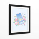 Dibujo en el teléfono móvil - Hiroko Hashimoto | Cuadro decorativo de Canvas Lab