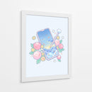 Dibujo en el teléfono móvil - Hiroko Hashimoto | Cuadro decorativo de Canvas Lab
