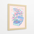 Discos - Hiroko Hashimoto | Cuadro decorativo de Canvas Lab