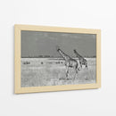 Dos jirafas en la sabana - Mathilde Guillemot | Cuadro decorativo de Canvas Lab