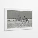 Dos jirafas en la sabana - Mathilde Guillemot | Cuadro decorativo de Canvas Lab