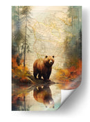Grizzly 2 - thomas chedeville | Cuadro decorativo de Canvas Lab