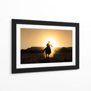 Cabalgata al corazón del fuego dorado - Matt Jacob | Cuadro decorativo de Canvas Lab