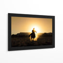 Cabalgata al corazón del fuego dorado - Matt Jacob | Cuadro decorativo de Canvas Lab