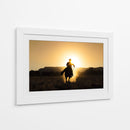 Cabalgata al corazón del fuego dorado - Matt Jacob | Cuadro decorativo de Canvas Lab