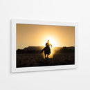 Cabalgata al corazón del fuego dorado - Matt Jacob | Cuadro decorativo de Canvas Lab