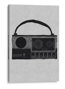 Grabadora de casette - Nicholas | Cuadro decorativo de Canvas Lab