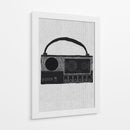 Grabadora de casette - Nicholas | Cuadro decorativo de Canvas Lab