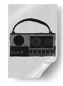 Grabadora de casette - Nicholas | Cuadro decorativo de Canvas Lab