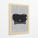 Grabadora de cinta de carrete a carrete - Nicholas | Cuadro decorativo de Canvas Lab