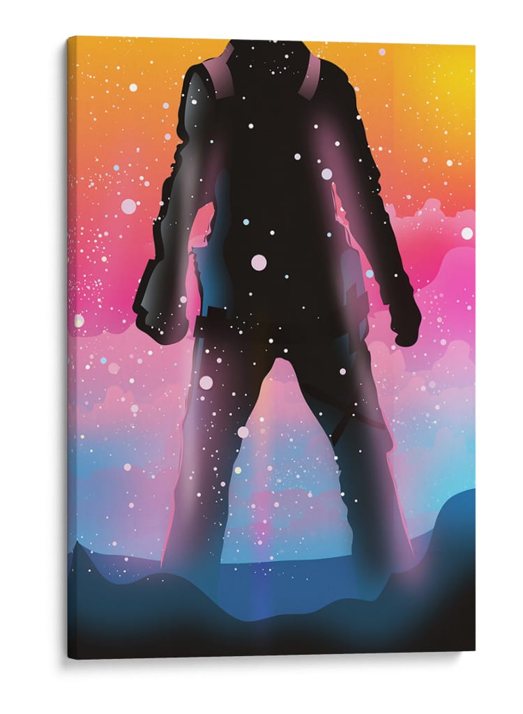Enorme astronauta - Nicholas | Cuadro decorativo de Canvas Lab