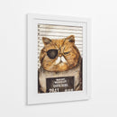 Gato gracioso - Mike Koubou | Cuadro decorativo de Canvas Lab