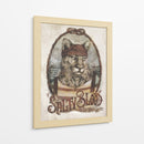 Felino oceánico - Mike Koubou | Cuadro decorativo de Canvas Lab