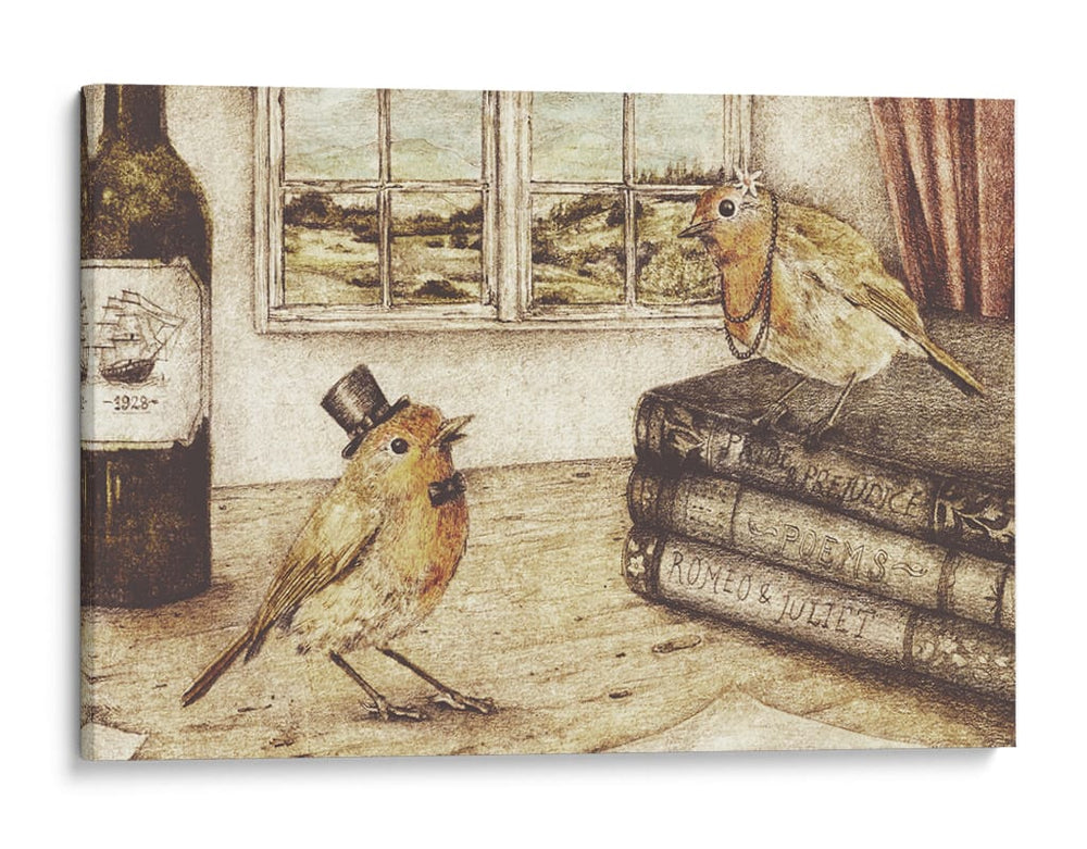 Fincas emplumadas - Mike Koubou | Cuadro decorativo de Canvas Lab
