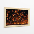 Faroles iluminan la noche - Vichaya | Cuadro decorativo de Canvas Lab