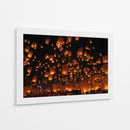 Faroles iluminan la noche - Vichaya | Cuadro decorativo de Canvas Lab