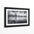 Espectacular horizonte del Puente de Brooklyn - Javier de la | Cuadro decorativo de Canvas Lab