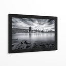 Espectacular horizonte del Puente de Brooklyn - Javier de la | Cuadro decorativo de Canvas Lab