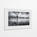 Espectacular horizonte del Puente de Brooklyn - Javier de la | Cuadro decorativo de Canvas Lab