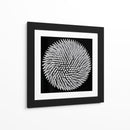Espiral abstracta de palillo de dientes - Giorgio Toniolo | Cuadro decorativo de Canvas Lab