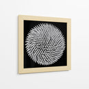 Espiral abstracta de palillo de dientes - Giorgio Toniolo | Cuadro decorativo de Canvas Lab