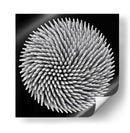 Espiral abstracta de palillo de dientes - Giorgio Toniolo | Cuadro decorativo de Canvas Lab