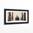 Elefante del Templo Sagrado vista posterior - ruhan | Cuadro decorativo de Canvas Lab