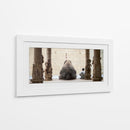 Elefante del Templo Sagrado vista posterior - ruhan | Cuadro decorativo de Canvas Lab