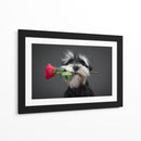 Entrega de rosas de Schnauzer - Adnan Mahmutovic | Cuadro decorativo de Canvas Lab