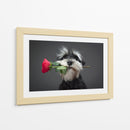 Entrega de rosas de Schnauzer - Adnan Mahmutovic | Cuadro decorativo de Canvas Lab