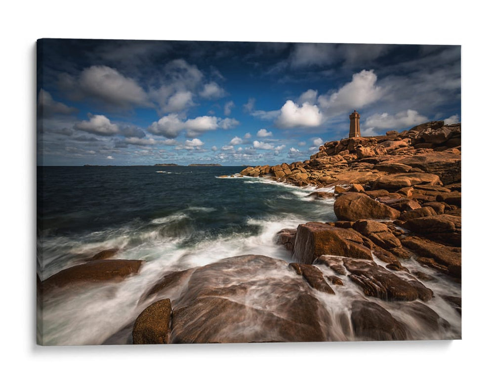 Faro de la costa accidentada - Sus Bogaerts | Cuadro decorativo de Canvas Lab