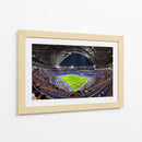 Estadio de fútbol nocturno - Jesus M. Garcia | Cuadro decorativo de Canvas Lab