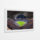 Estadio de fútbol nocturno - Jesus M. Garcia | Cuadro decorativo de Canvas Lab