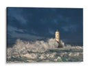 Faro del mar tempestuoso -  Nicola Friargiu | Cuadro decorativo de Canvas Lab