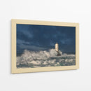 Faro del mar tempestuoso -  Nicola Friargiu | Cuadro decorativo de Canvas Lab