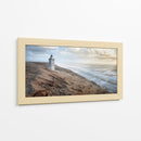 Faro en dunas azotadas por el viento - Jorg Hubrich | Cuadro decorativo de Canvas Lab