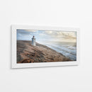 Faro en dunas azotadas por el viento - Jorg Hubrich | Cuadro decorativo de Canvas Lab