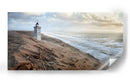 Faro en dunas azotadas por el viento - Jorg Hubrich | Cuadro decorativo de Canvas Lab