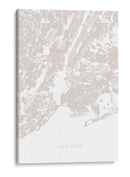 Mapa de Nueva York - Fluidys Studio II | Cuadro decorativo de Canvas Lab