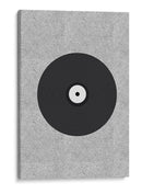 Ilustración de disco de vinilo - Nicholas | Cuadro decorativo de Canvas Lab