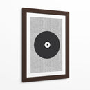 Ilustración de disco de vinilo - Nicholas | Cuadro decorativo de Canvas Lab