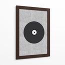 Ilustración de disco de vinilo - Nicholas | Cuadro decorativo de Canvas Lab