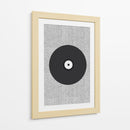 Ilustración de disco de vinilo - Nicholas | Cuadro decorativo de Canvas Lab