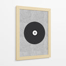 Ilustración de disco de vinilo - Nicholas | Cuadro decorativo de Canvas Lab