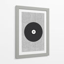 Ilustración de disco de vinilo - Nicholas | Cuadro decorativo de Canvas Lab