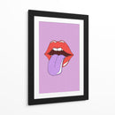 Labios pop desatados - Nicholas | Cuadro decorativo de Canvas Lab