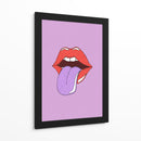 Labios pop desatados - Nicholas | Cuadro decorativo de Canvas Lab