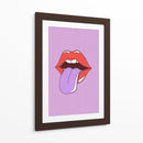 Labios pop desatados - Nicholas | Cuadro decorativo de Canvas Lab