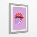 Labios pop desatados - Nicholas | Cuadro decorativo de Canvas Lab